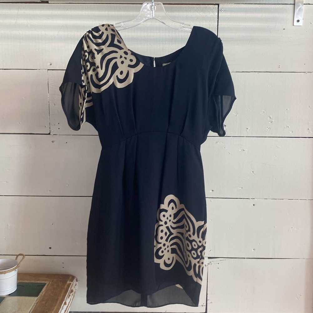 Tibi size 2 Black, Pattern Dress